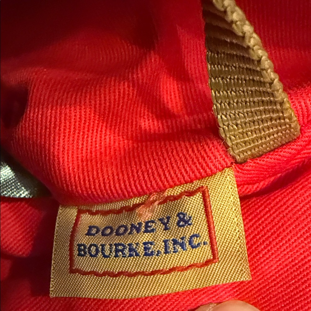 Dooney and Bourke Saffiano Leather Satchel - Picture 10 of 11